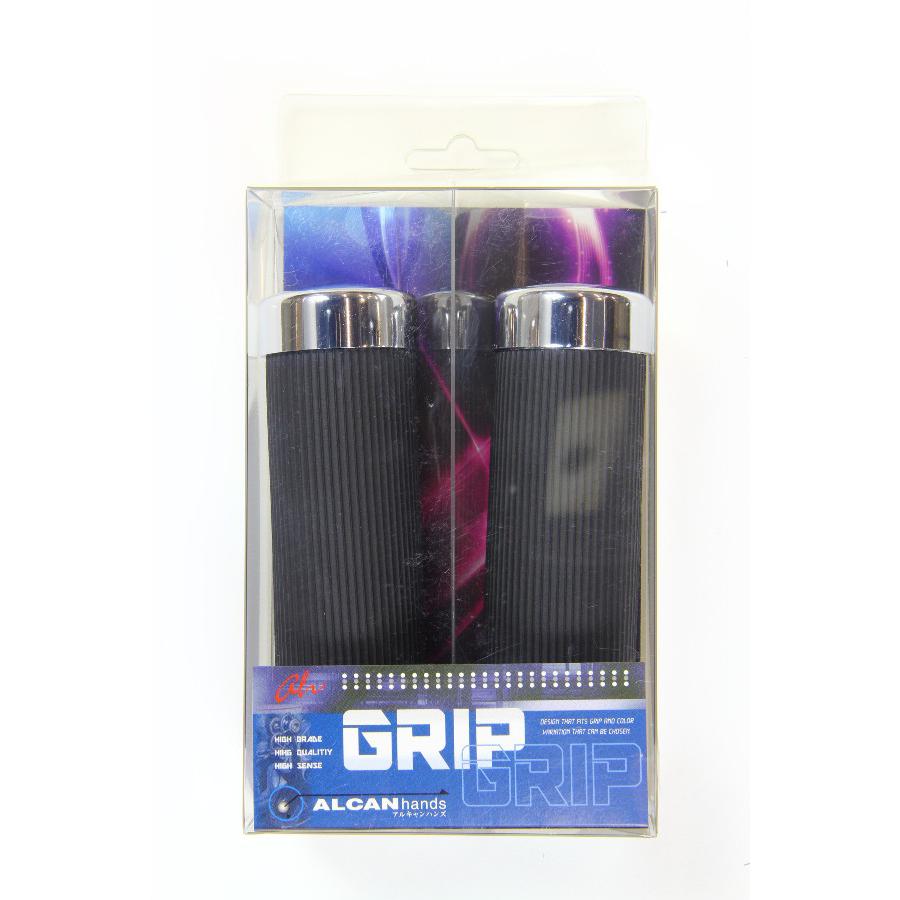 メーカー名：アルキャンハンズメーカー品番：G00026A販売備考：R側内径:φ25、L側内径:φ22、グリップ全長:131mm、グリップ内長:120mm。タイプ：RCG-005色[カラー]：ブラック内径：右側内径:φ25/左側内径:φ22ハンドル径：22.2全長：全長:131/内長:120◆R側内径：φ25　L側内径：φ22◆グリップ全長：131mm　◆グリップ内長：120mm