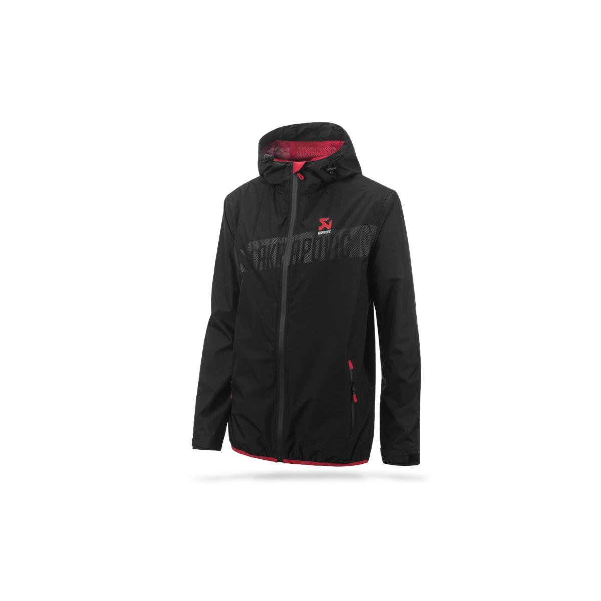 Nylon Jackets - AKRAPOVIC (アクラポビッチ) Corpo シリーズ ウィンドブレーカー ブラック メンズSize:L 802224