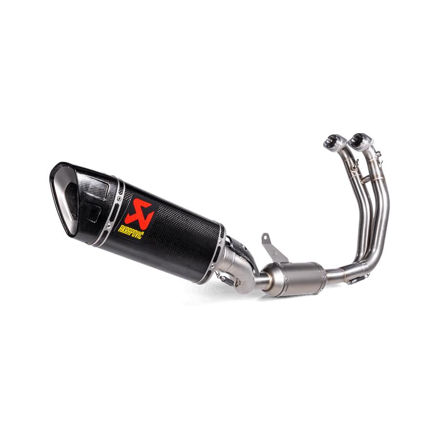 AKRAPOVIC (アクラポビッチ) レーシングライン (カーボン) フルエキゾーストマフラー APRILIA アプリリア RS660 21/TUONO660 21 正規品