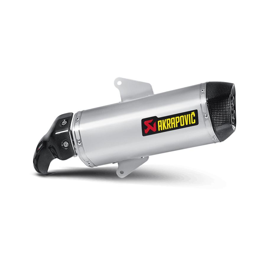 AKRAPOVIC (アクラポビッチ) スリップオンライン (ステンレス) マフラー ユーロ規制対応 APRILIA アプリリア GP800 SRV850 正規品