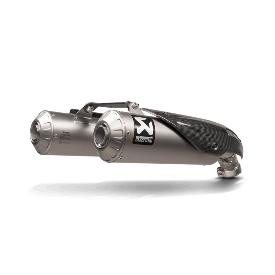 AKRAPOVIC (アクラポビッチ) スリップオンライン スリップオンマフラー チタン EC/ECE ドゥカティ DUCATI Scrambler 1100 21 S-D11SO13-HBFGT