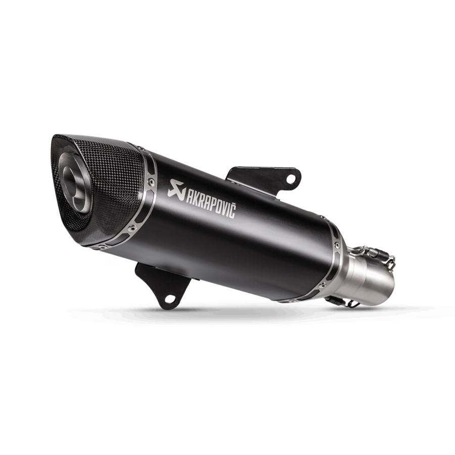 AKRAPOVIC (アクラポビッチ) スリップオンライン ステン ブラック FORZA 350 S-H3SO9-RSSBL