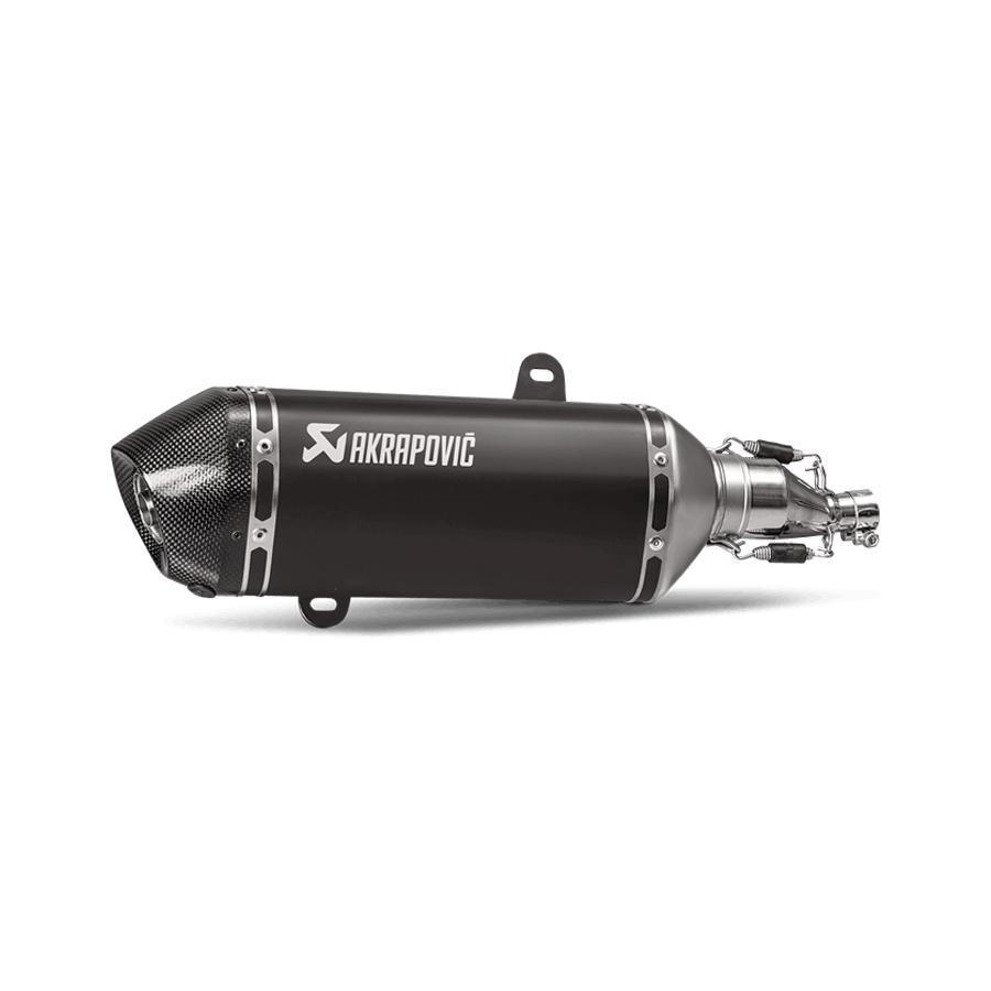 51 cc 〜125 cc  - AKRAPOVIC (アクラポビッチ) スリップオンライン (ステンレス) マフラー ユーロ規制対応 VESPA ベスパ GTS 125/150 I.E SUPER 正規品