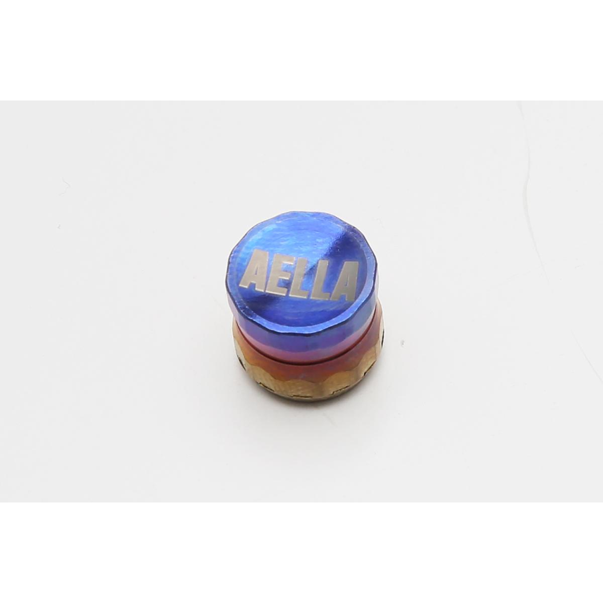 AELLA (アエラ) チタン製エアバルブキャップ ショート 1個 (グラデーション) AE-74...