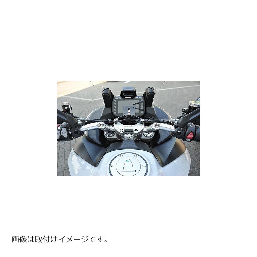 AELLA(アエラ) アルミ可変ハンドル ホワイト ドゥカティ ムルティストラーダ1200DVT 15- AE-27031 WT