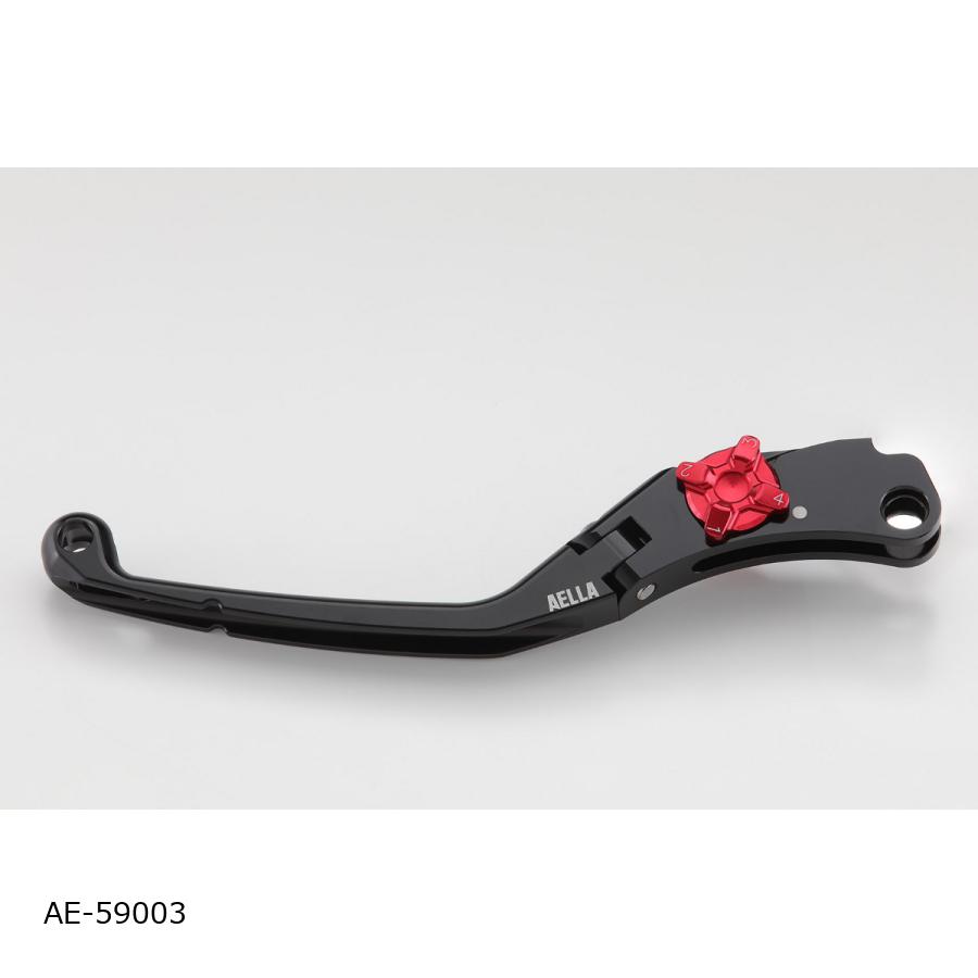 AELLA (アエラ) アルミビレットレバー クラッチ レッド AE-59003 RED