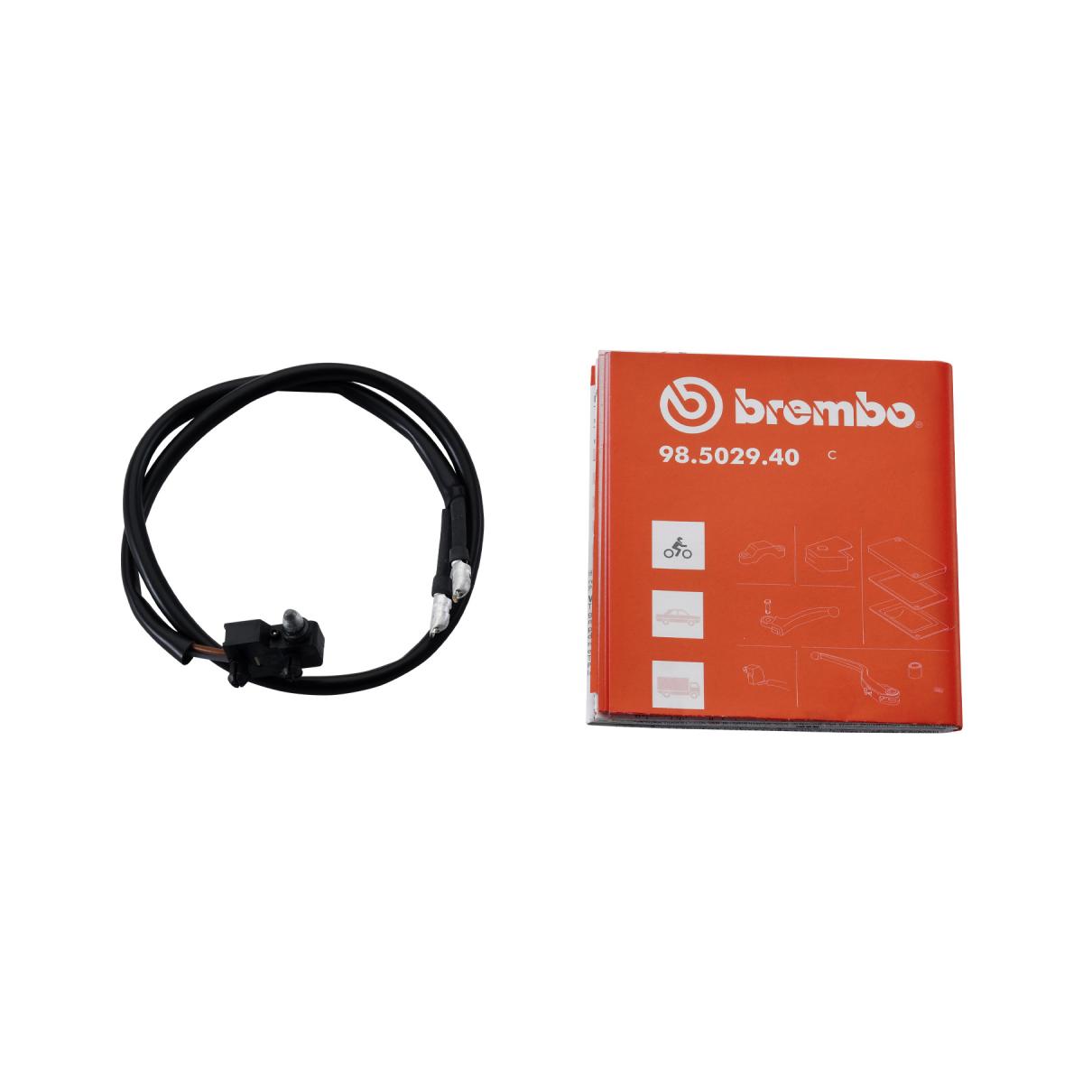 バイクパーツ・用品 ラバーマークのbrembo(ブレンボ) マイクロスイッチ ハーネス付 RCSコルサコルタ/RCSブレーキ用他 110.4671.95｜アングル2