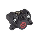 brembo (ブレンボ) P2-CR84 2Pキャリパー Φ34 ブラック/赤ロゴ 20-B852-57