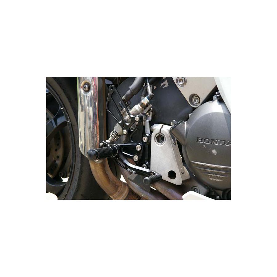 BABY FACE (ベビーフェイス) バックステップ VFR800F 6ポジション ブラック シフタースイッチ対応 002-H011BKB