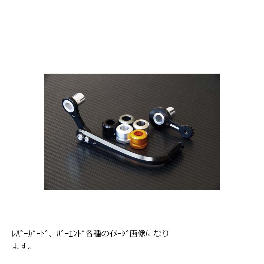 BABY FACE (ベビーフェイス) レバーガード ブラック φ30用 取付穴φ8 カワサキ系 005-LG208BK