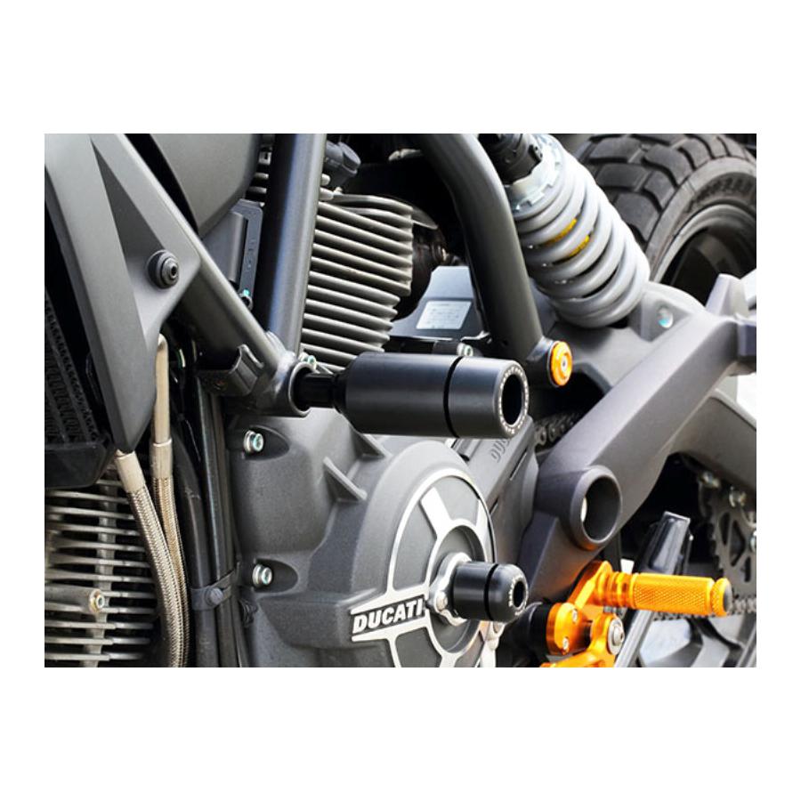 BABY FACE (ベビーフェイス) フレームスライダー ジュラコン樹脂 ブラック スクランブラー Scrambler 006-SD010