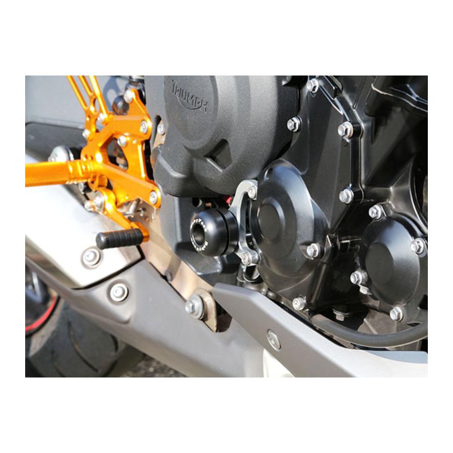 BABY FACE (ベビーフェイス) エンジンスライダー 右 ジュラコン樹脂 ブラック STREETTRIPLE 675 ストリ..