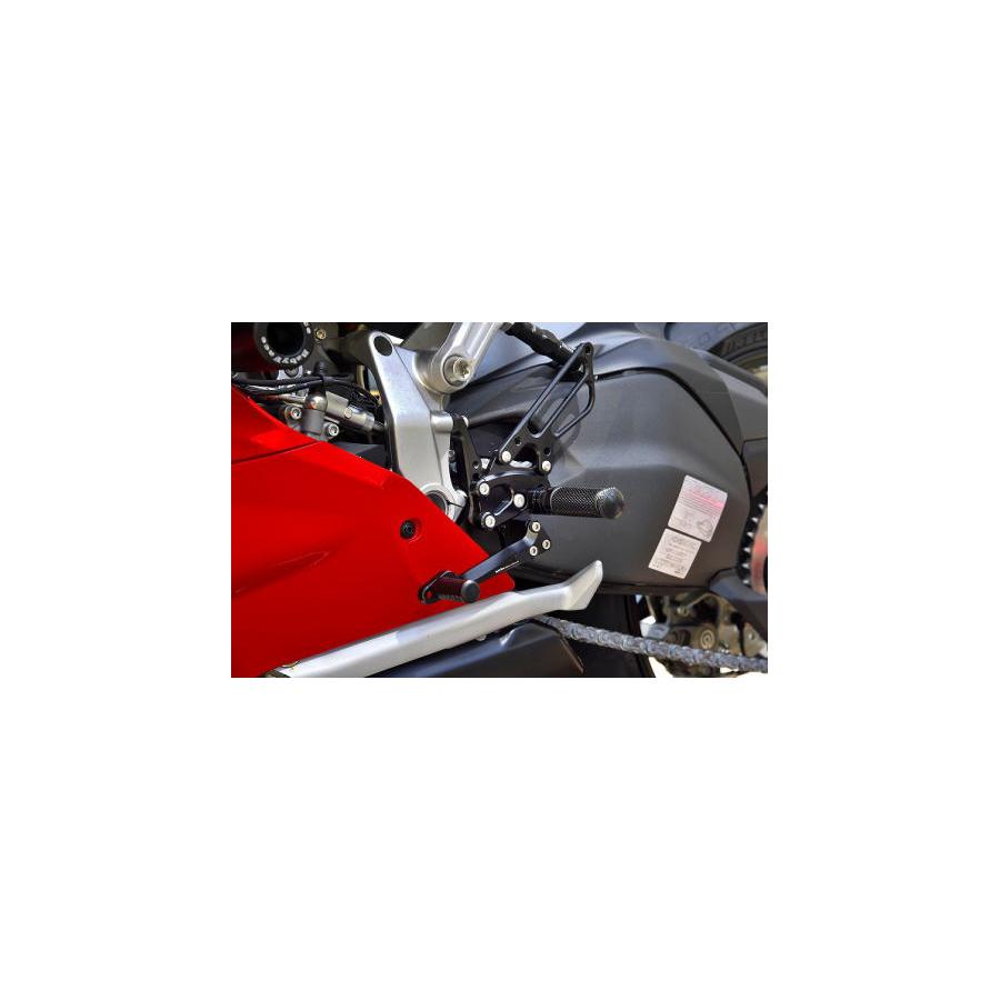 BABYFACE(ベビーフェイス) バックステップキット ブラック パニガーレ Panigale V2 20 002-D028BK