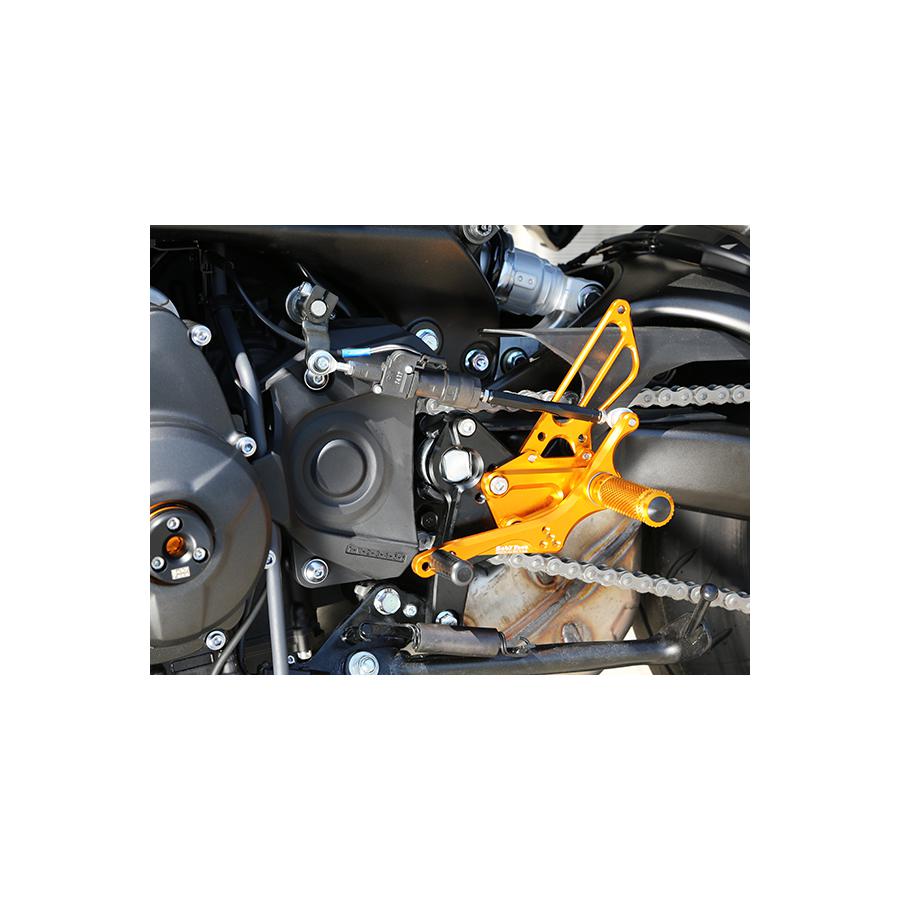 BABY FACE (ベビーフェイス) バックステップキット MT-09 FZ-09 アルミ ゴールド 002-Y020GDR