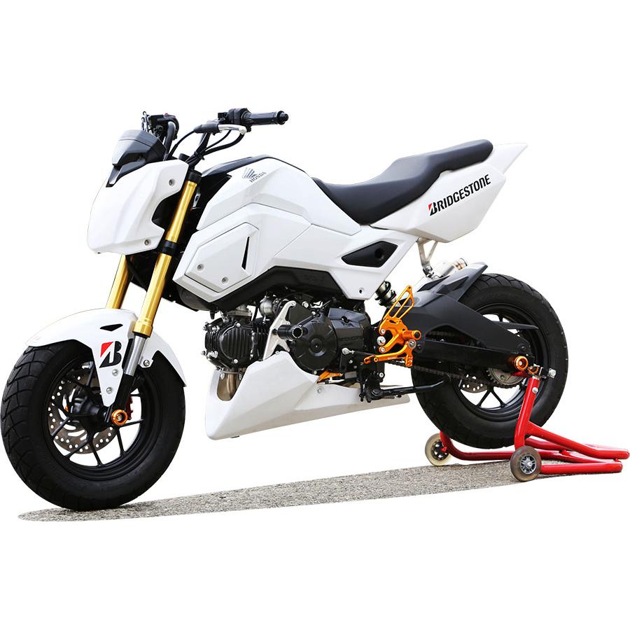 BABY FACE (ベビーフェイス) フレームスライダー エンジンスライダー ジュラコン樹脂 ブラック GROM グロム 006-SH030