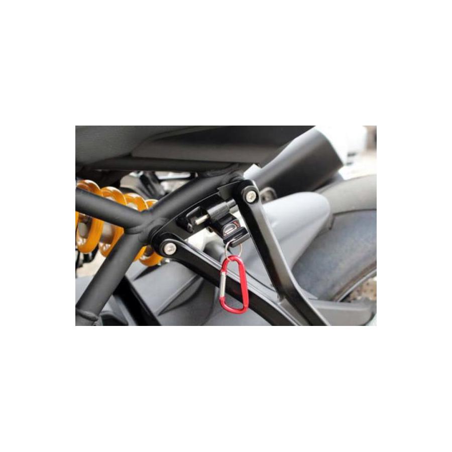 BABY FACE (ベビーフェイス) ヘルメットロック ブラック MONSTER 1200R モンスター 009-LCD06BK