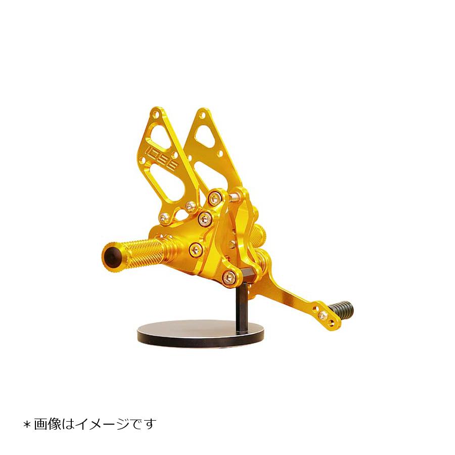 BABY FACE (ベビーフェイス) バックステップ 1098 1198 848 10ポジション 正/逆チェンジ可能 タイプ1 アルミ ゴールド 002-D007GDd