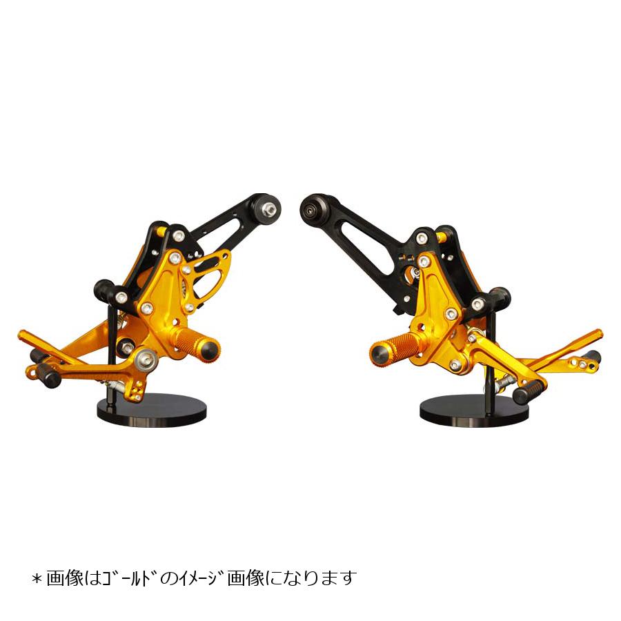 BABY FACE (ベビーフェイス) バックステップ DIAVEL ディアベル 12ポジション 正チェンジのみ アルミ シルバー 2-D018SV