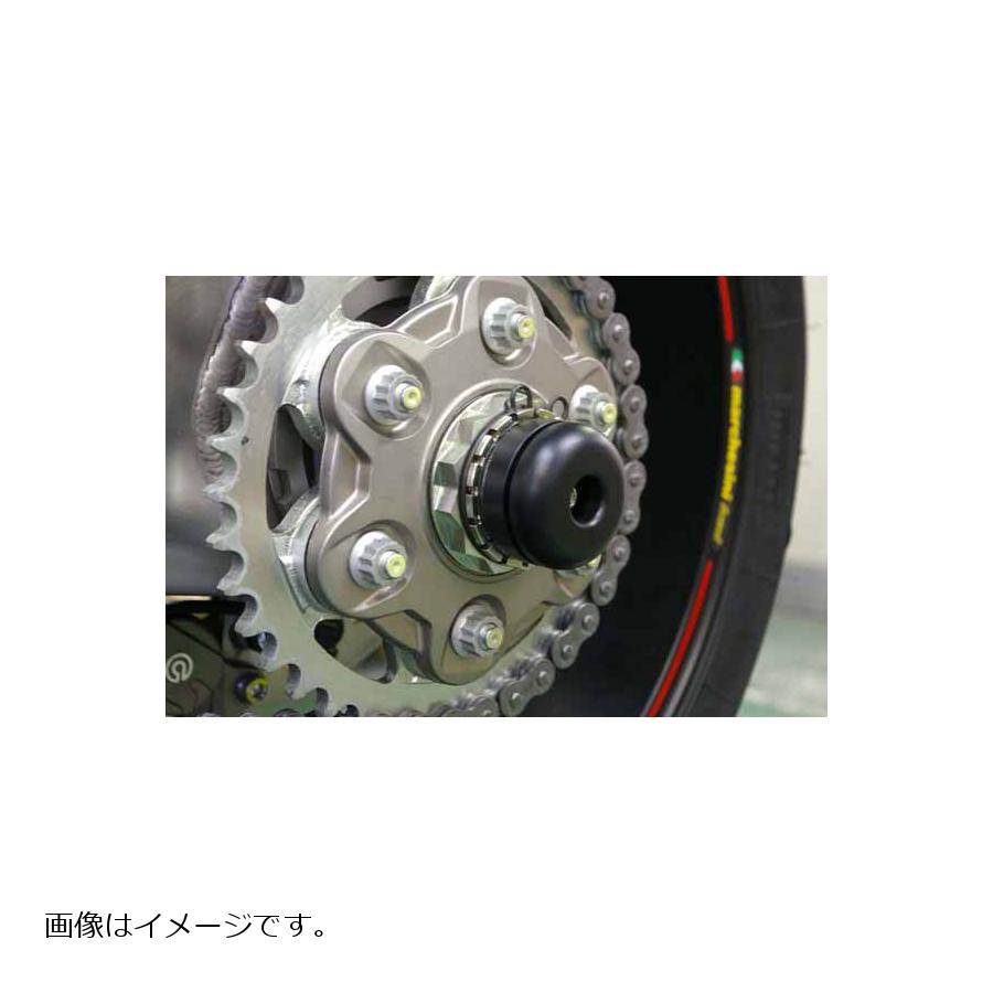 BABY FACE (ベビーフェイス) アクスルプロテクター リア用 ジュラコン ブラック 1098 1098S 1198 1198S 006-A0018