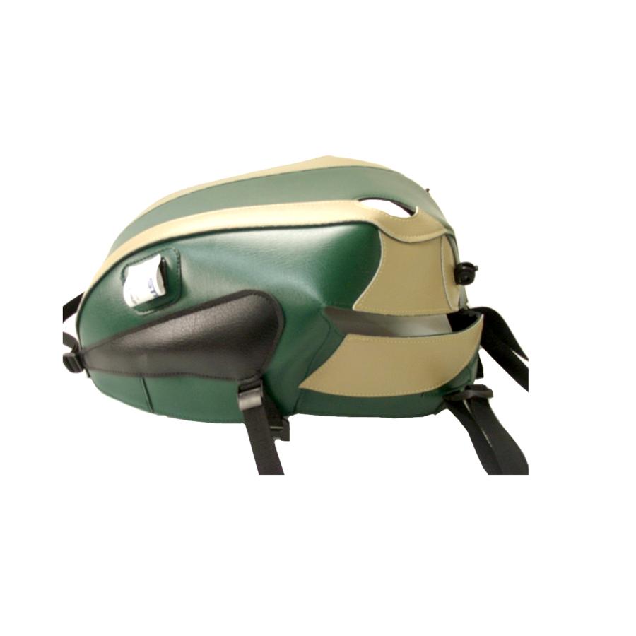 BAGSTER (バグスター) タンクカバー グリーン/シャンパン ボンネビル BONNEVILLE T100 1464B