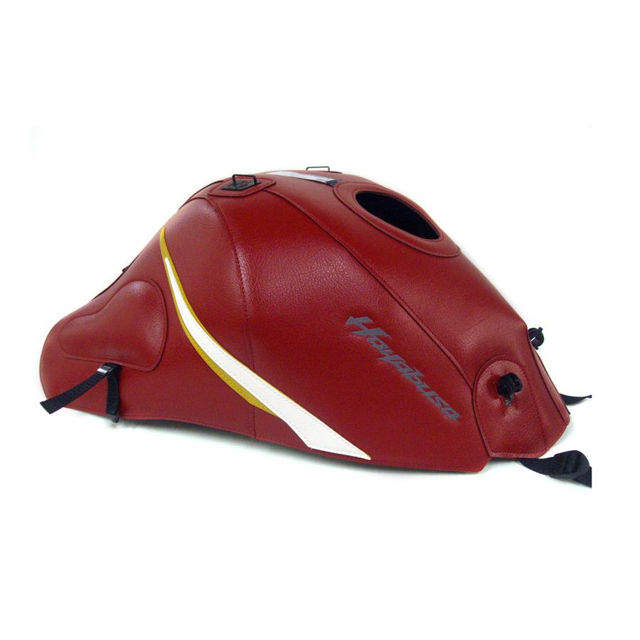 BAGSTER (バグスター) タンクカバー レッド/ホワイト/ゴールド GSX1300R HAYABUSA 14 1567P