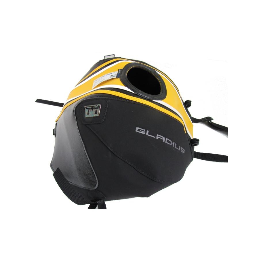 BAGSTER (バグスター) タンクカバー ブラック/イエロー GLADIUS400/650 1570N