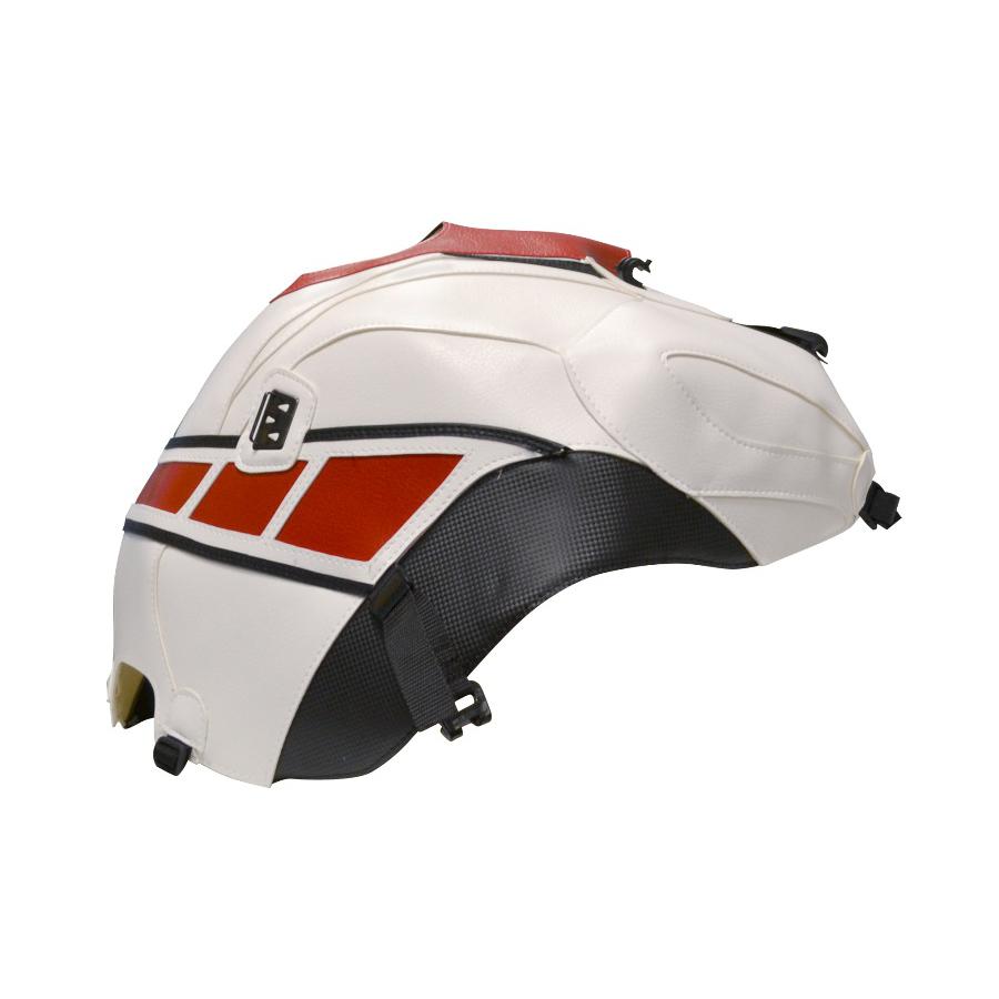 BAGSTER (バグスター) タンクカバー ホワイト/レッド FZ8N 12 50th 1602F