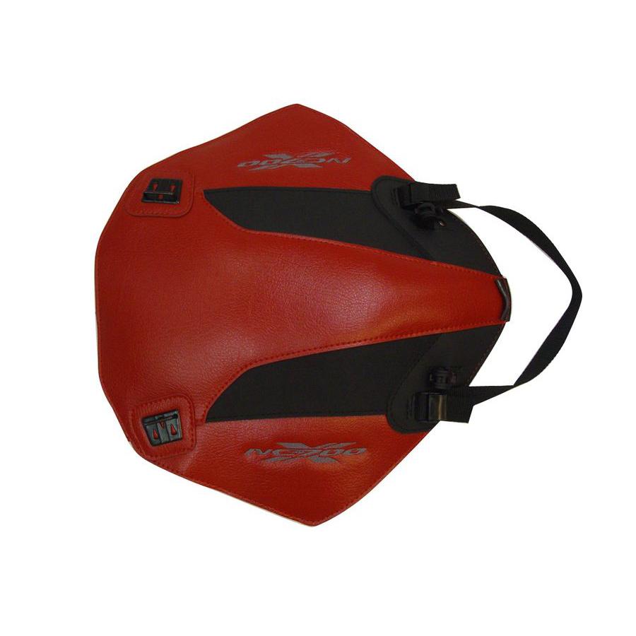 BAGSTER (バグスター) タンクカバー レッド/マットブラック NC700X 1631D