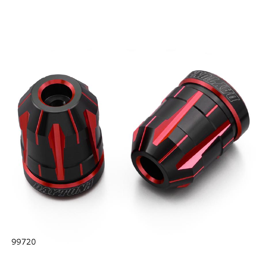 デイトナ バーエンドTECHNO レッド HONDA M6 99720