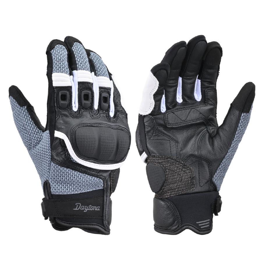 Daytona (デイトナ) DG-008 コンフォートエアフローメッシュグローブ ブラック/ホワイト/M 45906