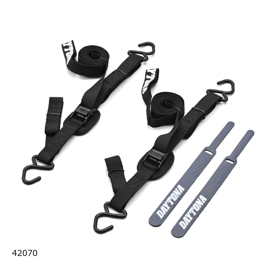 Daytona (デイトナ) ラッシングBカムバックルフック1500ブラック 42070