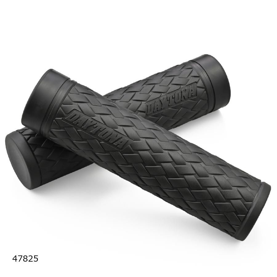 Rakuten - Daytona (デイトナ) グリップ GRIPPYGRIP-KNIT25.4ブラック 47825