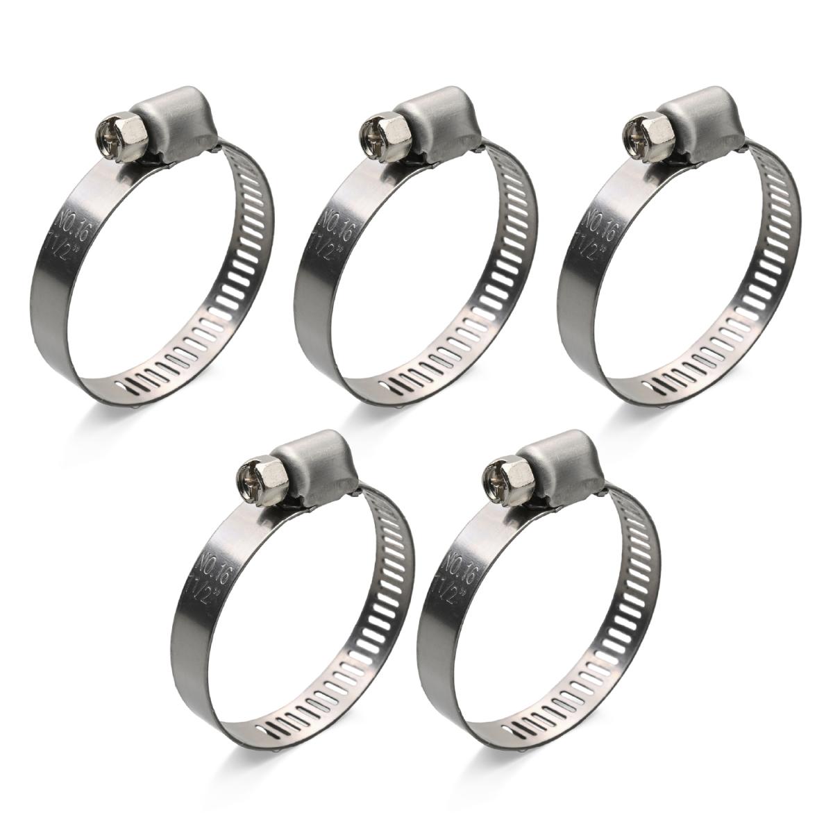Rakuten - Daytona (デイトナ) SUSホースバンド21-38MM 5PCS 37219