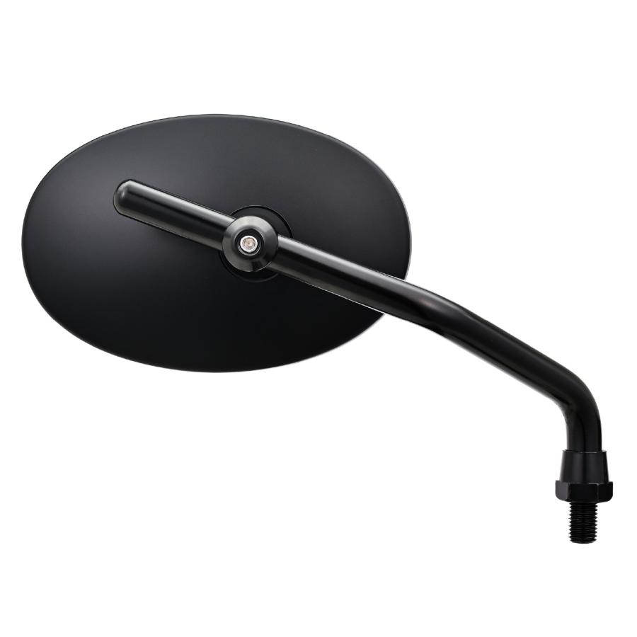 Daytona (デイトナ) オーバルローミラー2ベントブラックM10R 60627