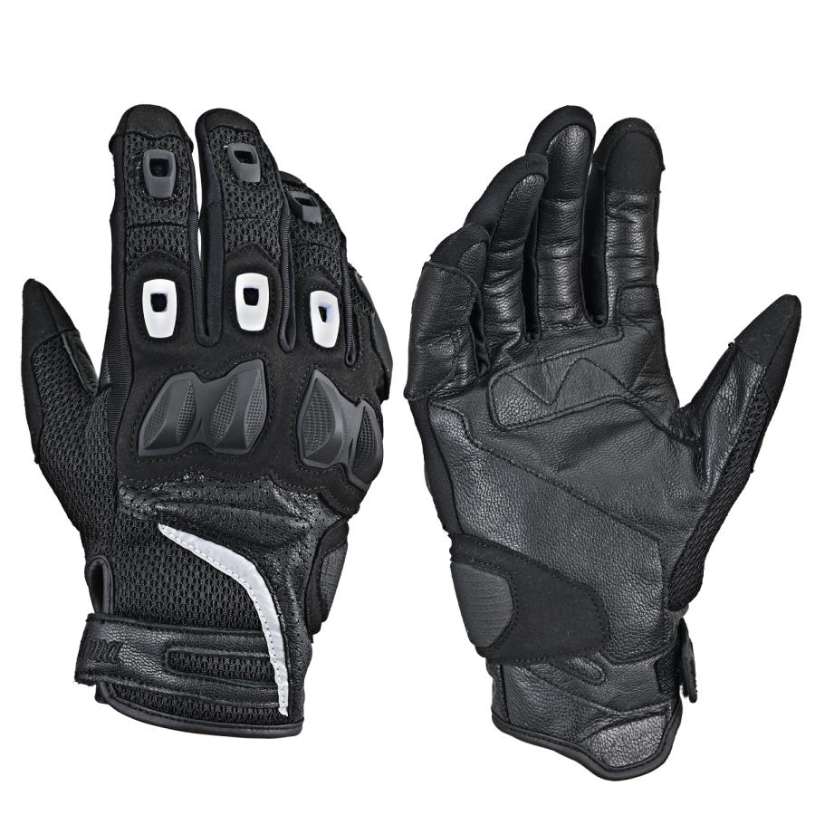 Gloves - Daytona (デイトナ) DG-016 デュアルプロテクメッシュグローブ ホワイト/S 61163