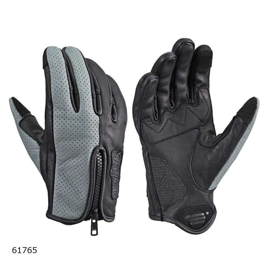 Daytona (デイトナ) DG-020 パーシャルフィットレザーグローブ グレー /XL 61765