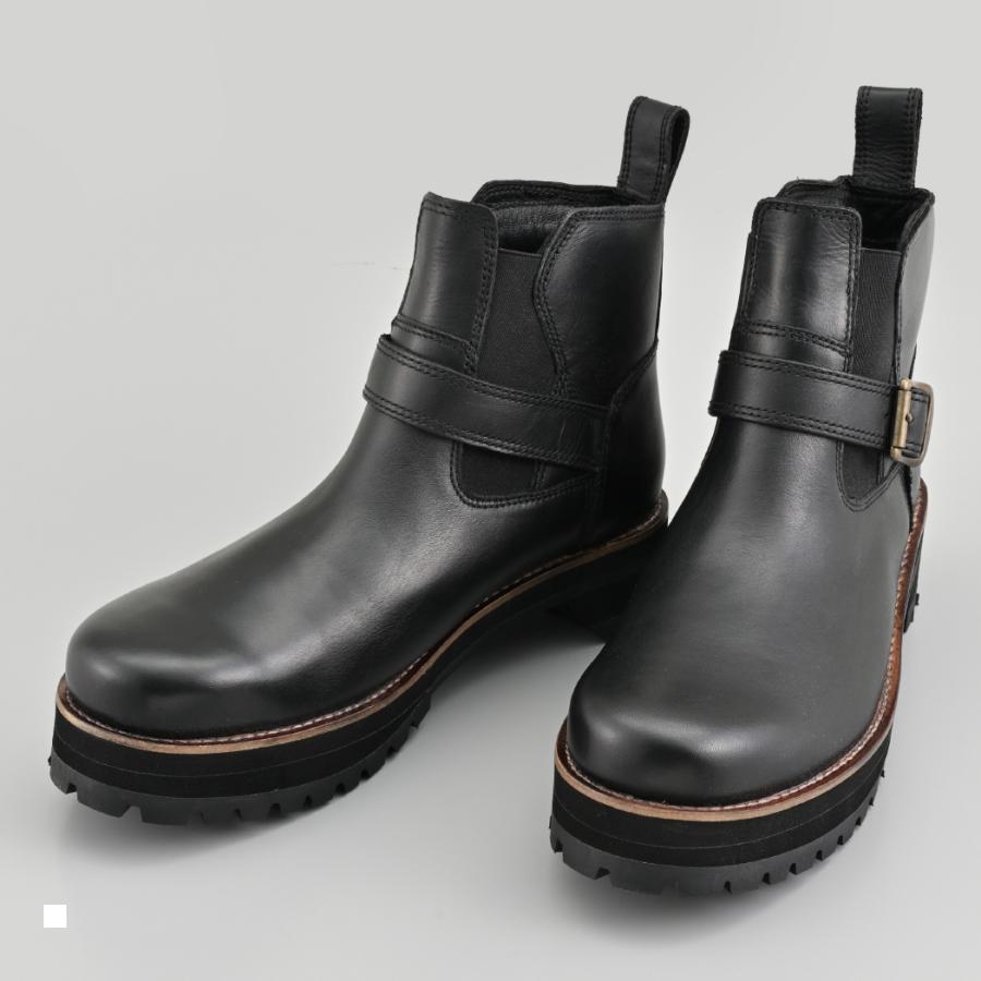 Daytona (デイトナ) HBS-008+ サイドゴアブーツ ブラック25.0 62940