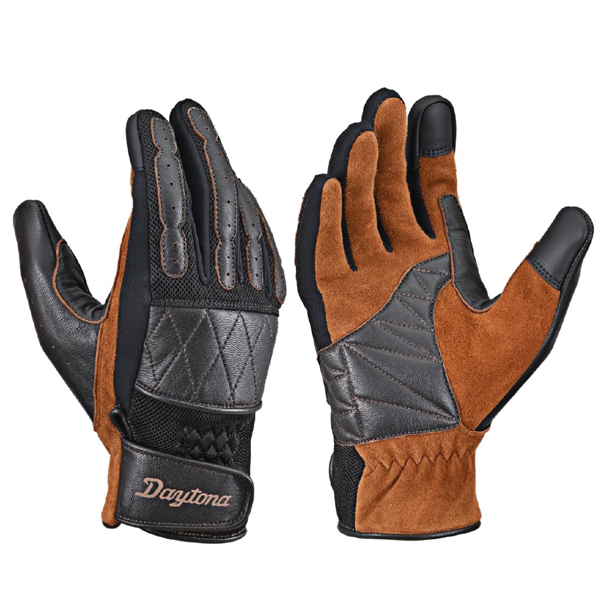 Daytona (デイトナ) HBG-065 カフェメッシュグローブ ブラウン/L 63770