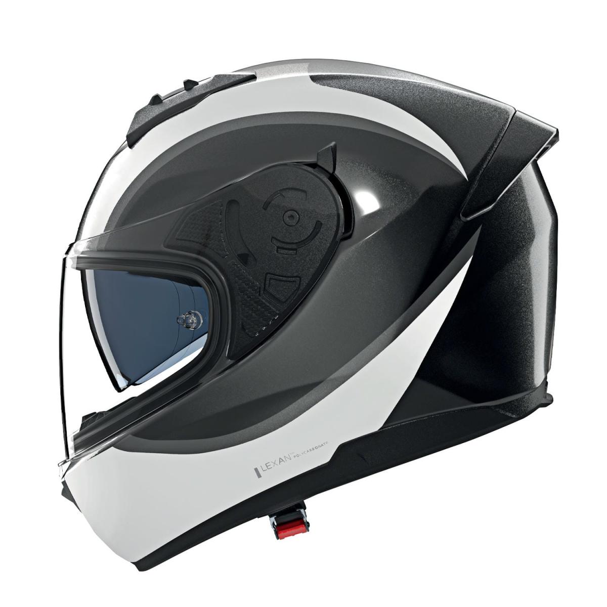 Daytona (デイトナ) ヘルメット N606 BIFASE ブラック/ホワイト350/XL 64426