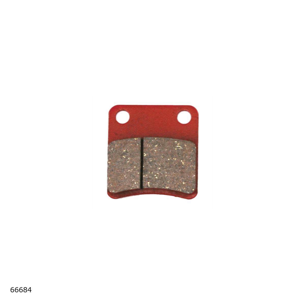 Daytona (デイトナ) 赤パッド (F)ライブDIO/SR/ZX 66684