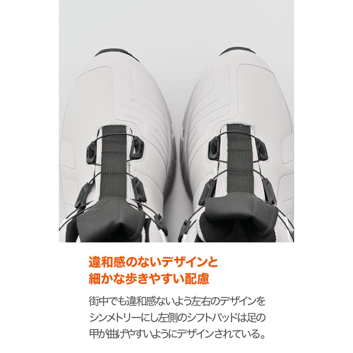 バイクパーツ・用品 ラバーマークのDaytona (デイトナ) DS-505 T-WPシューズ グレー 27.5 66601｜アングル2