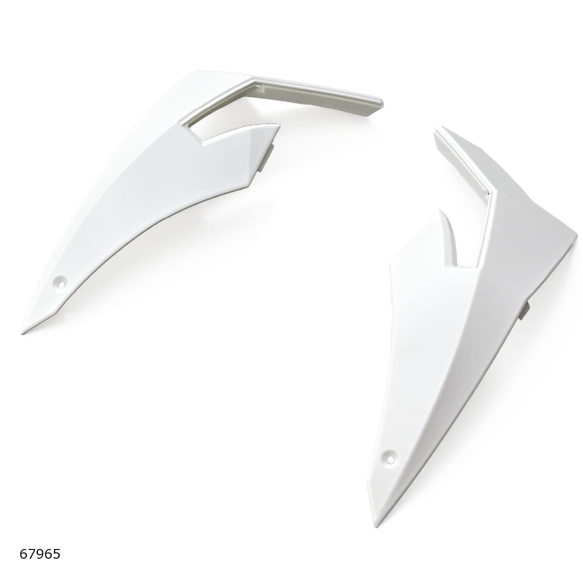 メーカー名：デイトナメーカー品番：67965●デイトナヘルメット用補修品●リアスポイラー●適合モデル:DN-006SJ●ホワイト販売備考：キャンセル不可商品です。