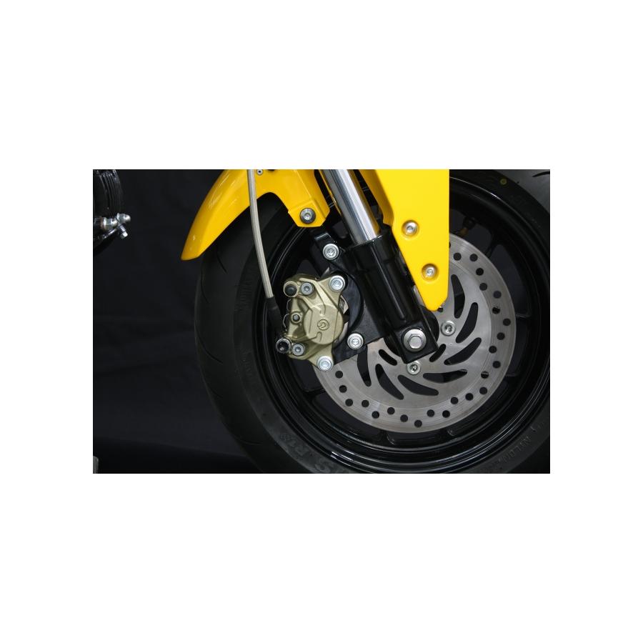 G-CRAFT (ジークラフト) フロントキャリパーサポート ブラック グロム GROM 36018