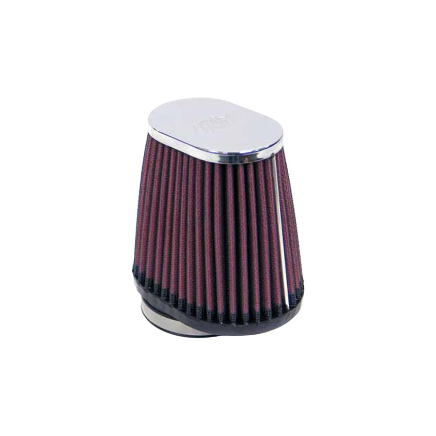 K&N (ケーアンドエヌ) オーバルテーパー エアフィルター クローム Φ54(76:102X102) オフセット11mm RC-2900