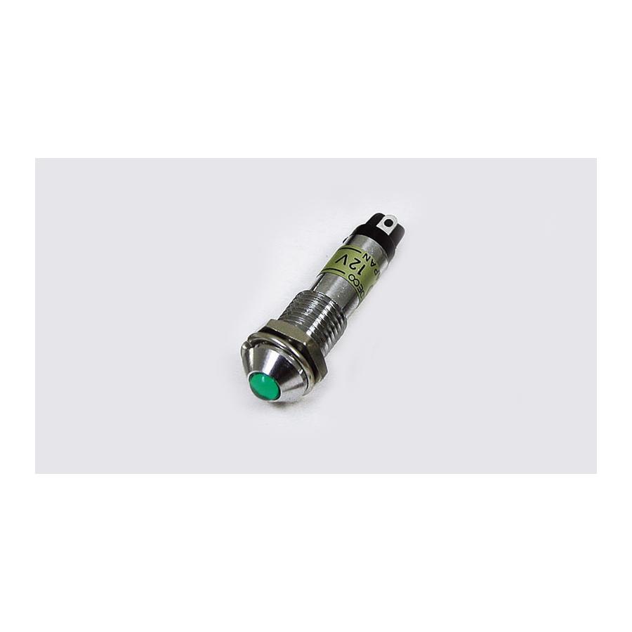 Light Valves - キジマ インジケーターランプ グリーン12V対応 LED テイコウ内蔵 HD-09003