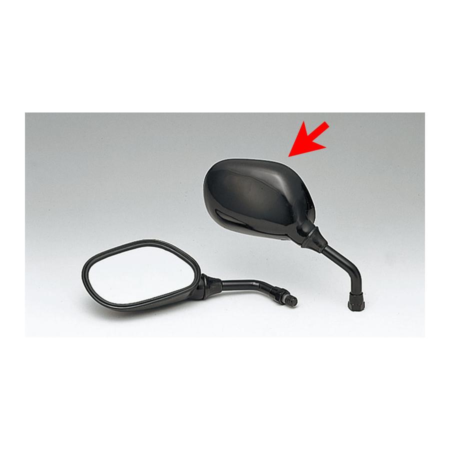 KIJIMA(キジマ) ミラー ミニ ブラック 8mm R