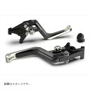 LSL (エルエスエル) ERGレバー ブラック/シルバー/シルバー V-MAX /MT-01 /YZF-R1 /YZF-R6 200ER35RSWSISI