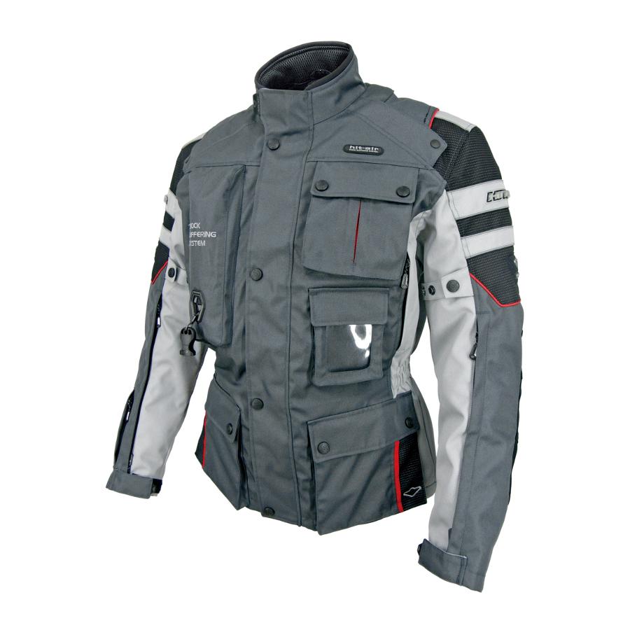 ヒットエアー バイク用エアーバック ジャケット Motorrad-2 D.グレー #L 4560216415037(2.0)