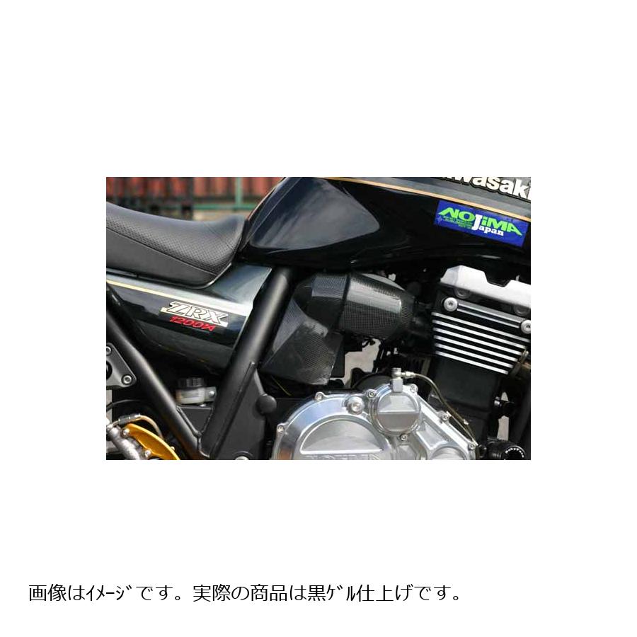 ノジマエンジニアリング インジェクターカバー ブラックゲル ZRX1200DAEG NCW618IC-BK