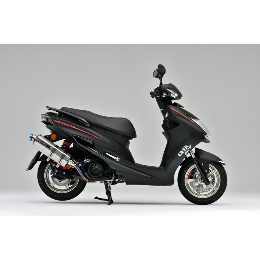 Mufflers - OVER RACING(オーバーレーシング) TT-Formula フルチタン フルエキゾースト マフラー CYGNUS-X SR 型式 EBJ-SEA5J 16-512-05 オーヴァーレーシング